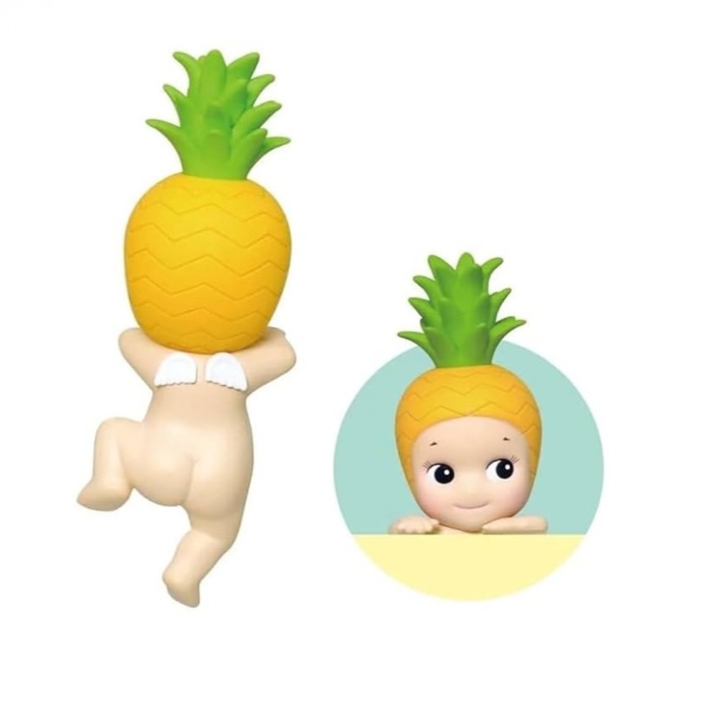 Sonny Angel Hippers Harvest Series fruit vegetable mini figure attach NWT Apple - Picture 5 of 8